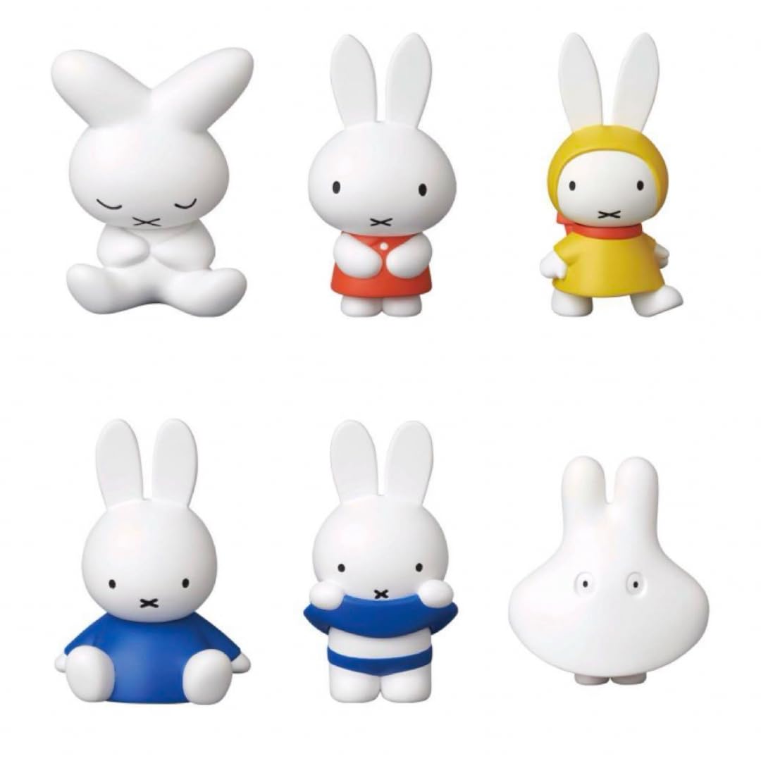 miffy - メディコムトイ　60周年記念 ミッフィー展 限定フィギュア 6体セット Amazon.co.jp: メディコムトイ 60周年記念 ミッフィー展 限定