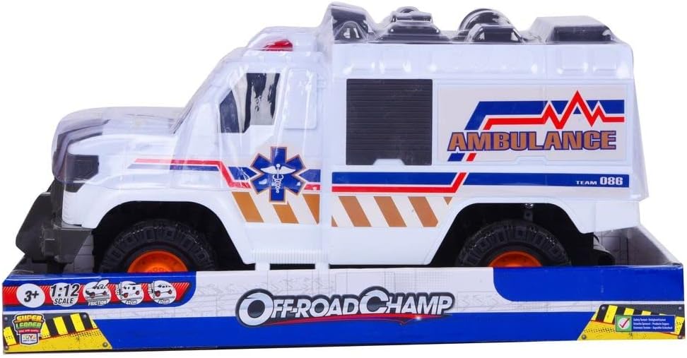 Super Leader 13B68Y Ambulace Van Toy