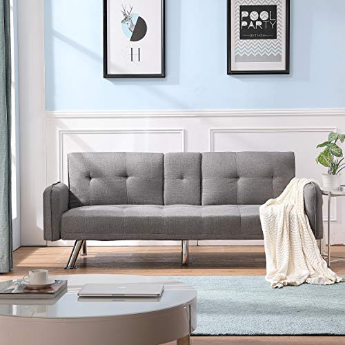 Merax Futon Bed Couch, Modern Sofa Sleeper Design...