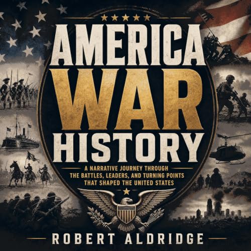『America War History: A Narrative Journey Through the Battles, Leaders, and Turning Points That Shaped the United States』のカバー