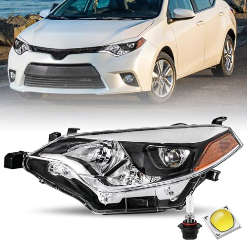Image of JSBOYAT Left Headlight Assembly for 2014 2015 2016 Toyota Corolla