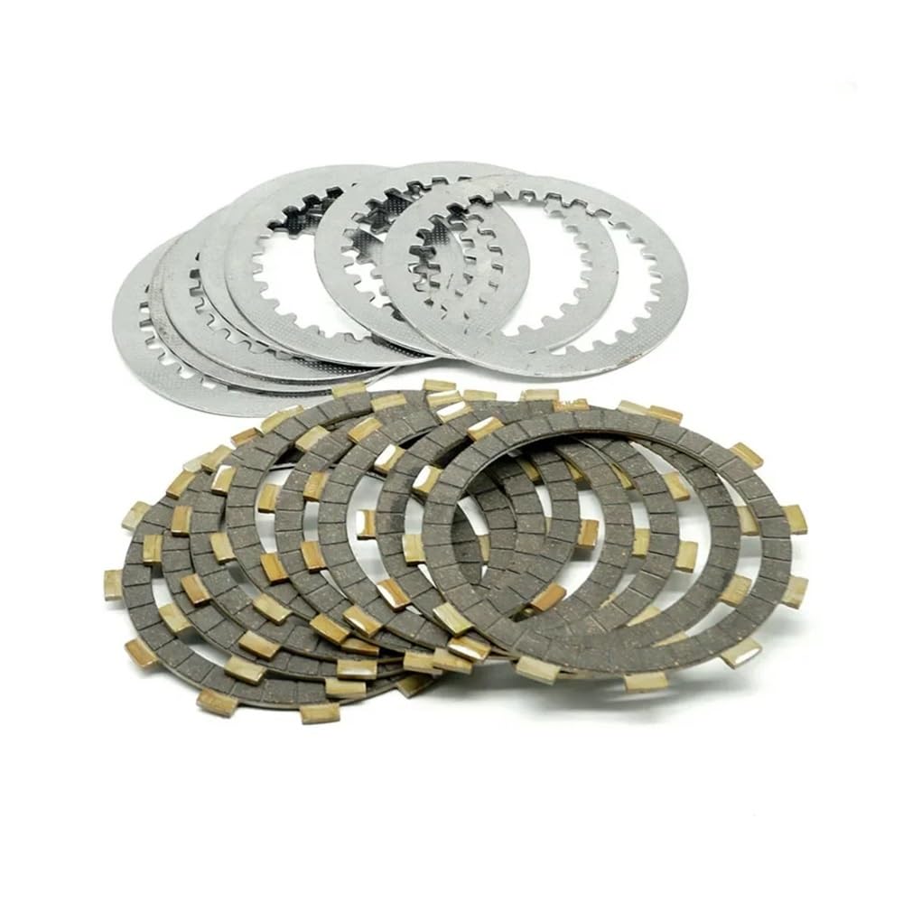 Embrague Fricción Placa Disco de fricción embrague y placas transmisión acero para XJ900 1983-1986 1987 1988 1989 1990 Xj 900 Xj900 Kit separador motocicleta