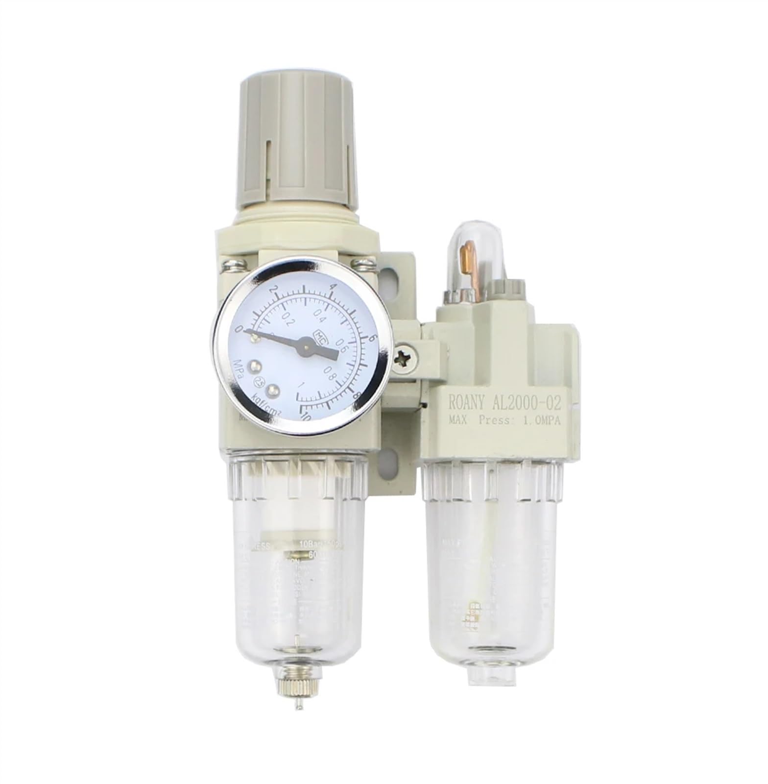 Air Pump Compressor Oil Filter Regulator Trap Pneumatic Water Separator Pressure Manual Drainage AC2010-02 Type