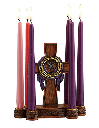 Christian Brands Lenten Candle Holder - 8
