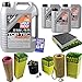 Produktbild Filter Set Inspektionspaket 8 Liter Liqui Moly Motoröl Top Tec 4200 5W-30 MANN-FILTER Innenraumfilter Kraftstofffilter Luftfilter Ölfilter