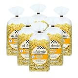 Al Dente Fresh Non-GMO Golden Bonnetti Pasta – Hand-Crafted, Delicious And Versatile. Traditional Noodles Made With Cage-Free Eggs, And Durum Wheat, 12 Oz Bags (Pack of 6)