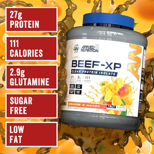 Applied Nutrition Beef-Xp Orange Mango isolate protéine de bœuf 1,8kg