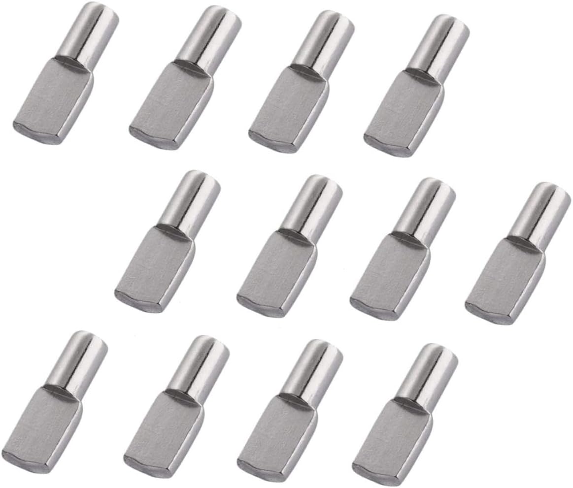 150pcs Shelf Pin Supports Metal Shelf Pegs for Kitchen Cabinet Bookshelf Display Cabinet Easy to Install