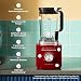 KitchenAid Pure Power Standmixer 2L BPA-freier Behälter Empire Rot