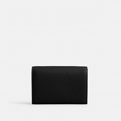 Coach Mini Trifold Wallet, Black