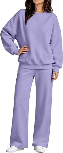 Sweatsuits Women 2 Piece Outfit Fashion Resort Hoodie and Sweatpants Set