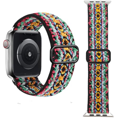 Apple Watch�p�o���h 38mm 40mm 41mm 42mm 44mm 45mm 46mm 49mm ���f�B�[�X �����Y �L�k���̂���X�g���b�v iWatch Series 11 10 9 8 7 6 5 SE 3 SE 2 SE Ultra 3