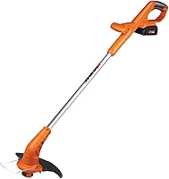WORX WG154 20V Cordless String Trimmer & Edger - 10" Lightweight Weed Trimmer with Battery, Charger & PowerShare (4.2 lbs)