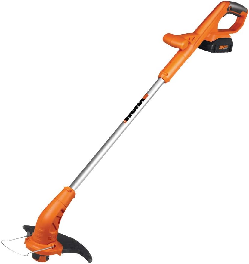 WORX Cordless String Trimmer & Lawn Edger, Electric Weed Wacker with 4.2 LBS, 20V Weed Eater with Auto Feed, Battery & Charger Included, WG154
