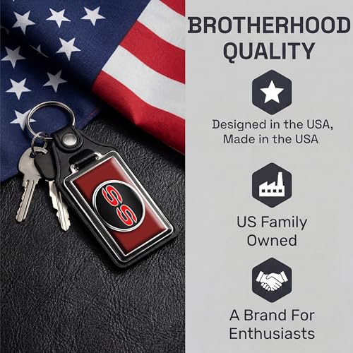 Image of Brotherhood Car Key Chain for Nova - Classic Models Keychain for Men and Women Gift Key Ring