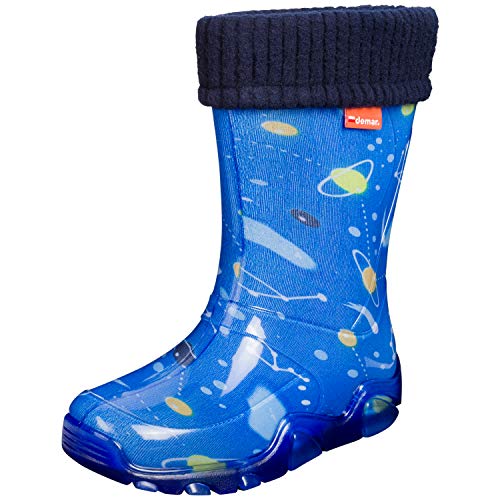 Stivali da Pioggia per Bambini con Fodera