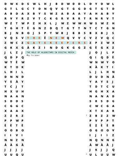 Amazon Com The New Gatekeepers The Role Of Algorithms In Digital Media Ebook Geber Tin Kindle Store