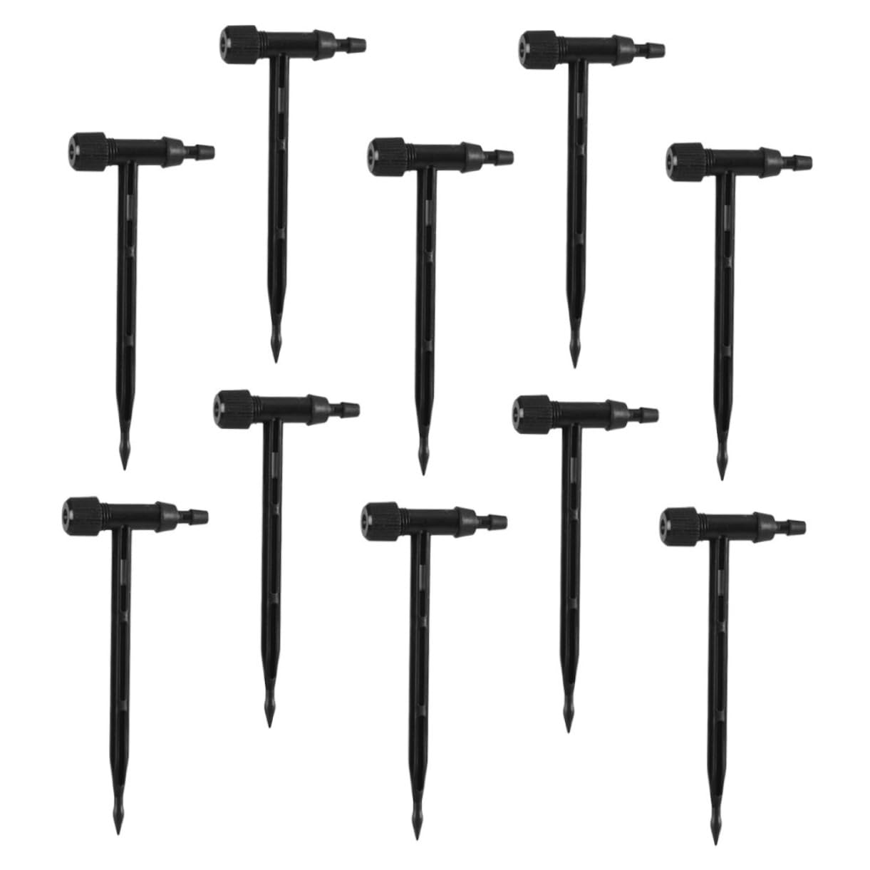 Abaodam Drip Irrigation System Emitter Set Pcs Water Flow Control Drippers Uv Protection Construction for Garden Watering