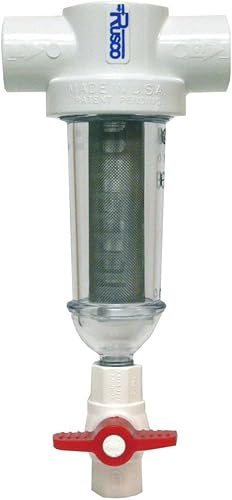 Rusco Sistema de filtro giratorio de pantalla de acero inoxidable 34-100SS-F