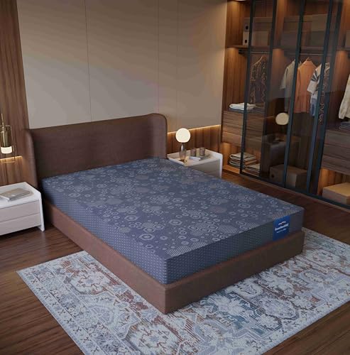 Image of SleepyHug SnowFlexGRID Dual Ortho Pro 6 Inch Orthopedic Mattress | Reversible (Firm & Soft Sides) | Back Pain Relief, Zero Motion Disturbance Grid Mattress | for King Size Bed, (75x72x6)