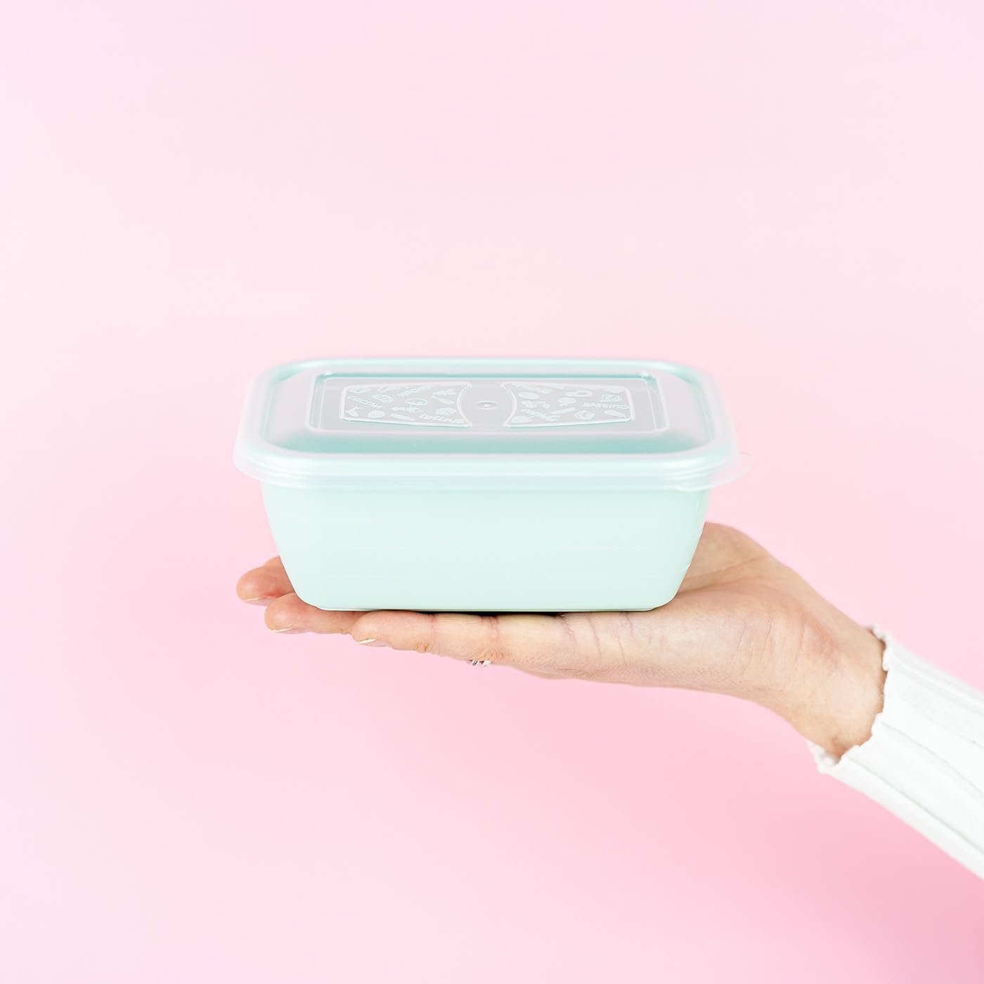 Recipientes Plastico para Alimentos 500ml 12 uds | Fiambreras para Comida | Sin BPA | Apto para Microondas, Lavavajillas, Congelador | Recipientes con Tapa| Apilables