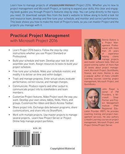 Practical Project Management with Microsoft Project 2016