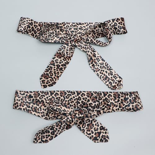 Animal Belt for Female Popular Adjustable Tied Waistband Eye Catching Belt Aesthetic 2000s Waist Strap for Dress4