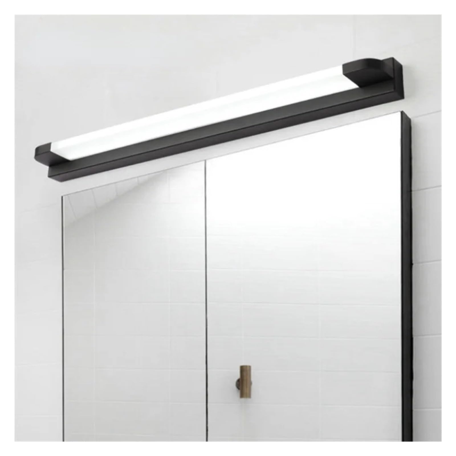 LED-Bilderleuchte Moderne Edelstahl-LED-Spiel-Frontleuchte, 9 W, 46 cm, Make-up-Wandleuchte, oberflächenmontiert, for Hotel-Badezimmer-Schlafzimmer-Dekoration Mallicht für Ausstellungskunstwerke(Warm