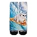 Function - Pizza Cat Surfing Sublimated Sock