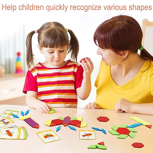 155 Pezzi Tangram di Puzzle, Tangram Puzzle in