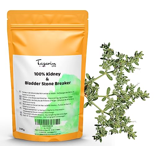 100g Behaartes Bruchkraut - Steinbrecher - Reinigung der Nieren und Blase - Verhindert die Bildung von Nieren- und Blasensteinen und Beseitigt sie Wildsammlung Tazarin Ltd