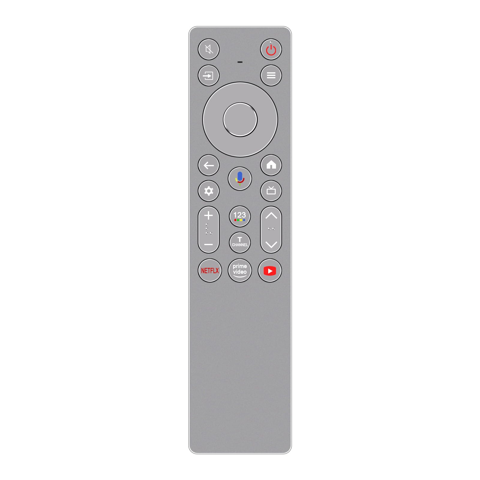 VINABTY RC933A FMB1 G0401-000322 Télécommande vocale de rechange pour TCL 4K OLED Smart TV 75C89K 75Q8CX7 85Q8CX7 98Q8CX7 43S446 50S446 50S546 55S446 55S546 6 65RR 646 55R646 65S546