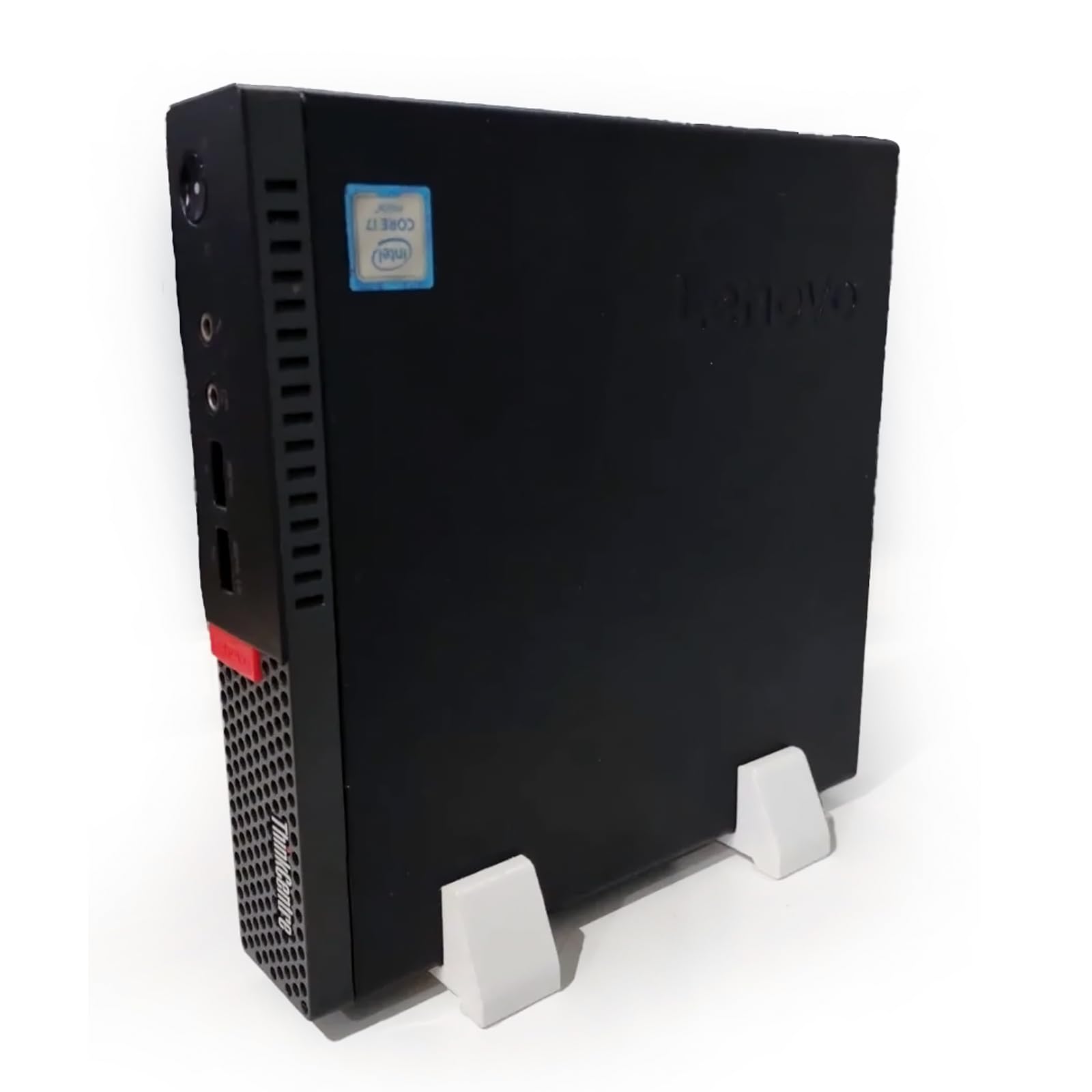 NanoMakers Vertical Desktop Stand for Mini PC Upto 34mm Width (Compatible with Lenovo ThinkCentre and HP EliteDesk)-image-10
