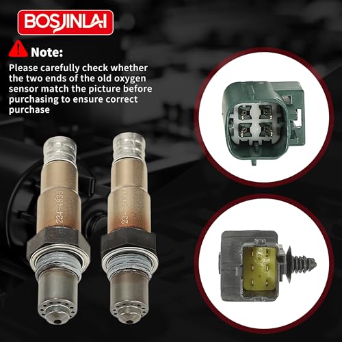 Sensor de Oxígeno para Infiniti QX56 y Nissan Pathfinder 4 Piezas miniatura 2