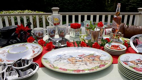 Juego de 4 Mugs temáticos Derby Day 14 oz miniatura 6