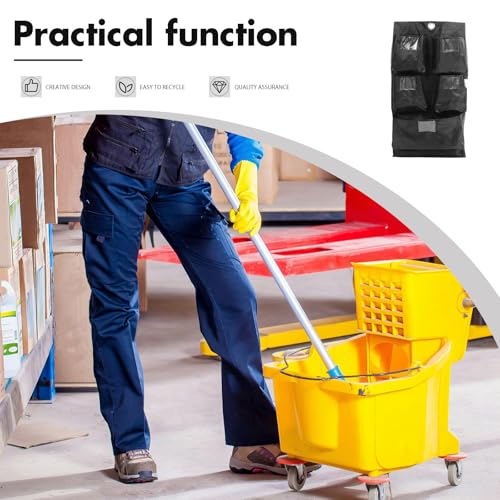 Bolsa de gran capacidad OUNONA para carrito de limpieza industrial 4