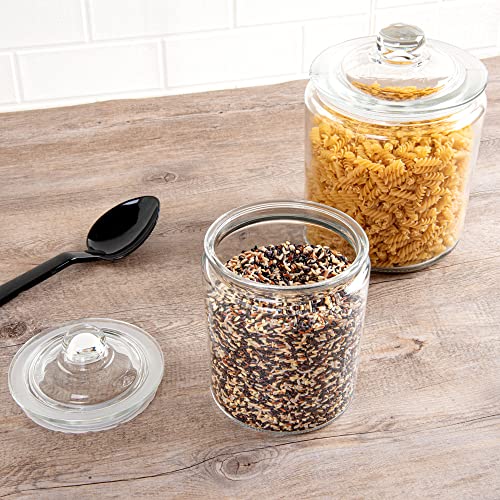 image for Restaurantware Vetri 0.5 Gallon Glass Storage Jar 1 Dishwashable Glass
