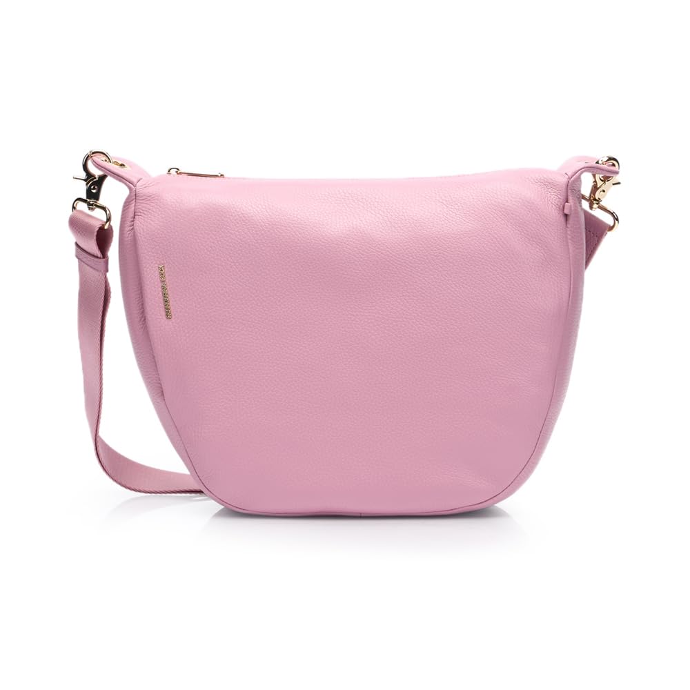Mandarina Duck Mellow Leather Crossover Women's, Lilac Rose, Taglia Unica