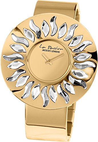 Jacques Lemans Reloj Analógico para Mujer de Cuarzo con Correa en Acero Inoxidable LP-119C Jacques Lemans Reloj Analógico para Mujer de Cuarzo con Correa en Acero Inoxidable LP-119C