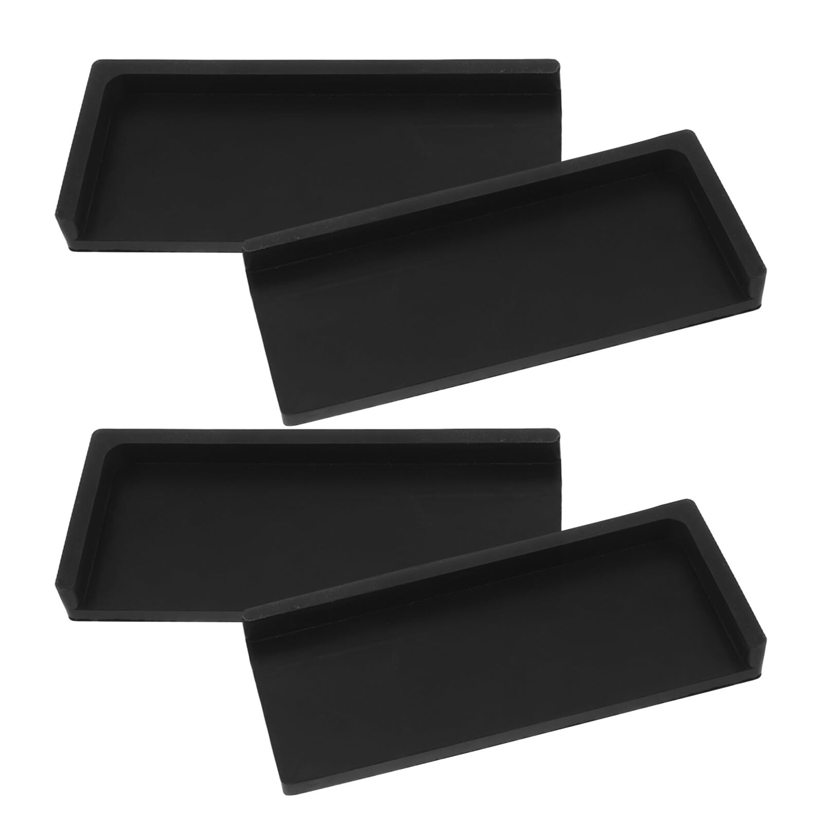 Coussin anti-dérapant pour canapé stabilisateur en caoutchouc noir protecteur de sol
