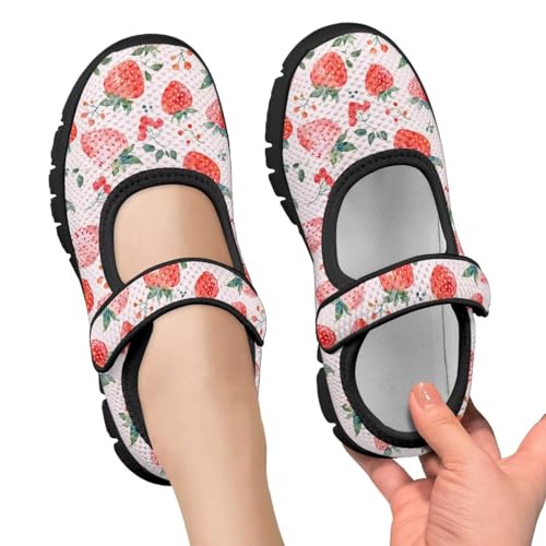 PinUp Angel Girls School Cute Graphic Comfortable Walking Shoes Mary Jane Flats Dress Party Shoes4
