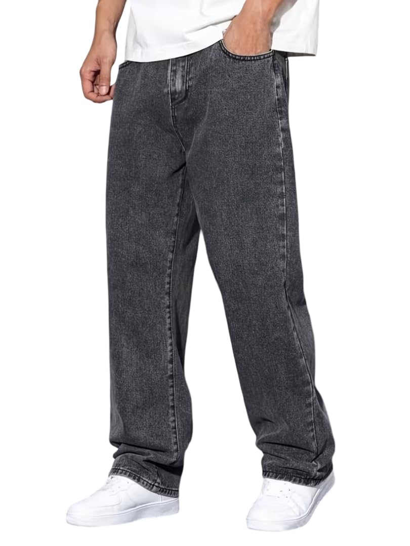 Men's Regular Fit Stretchable Jeans | Relax Fit | Classic Stylish Denim | Comfortable All-Day Wear | Casual Jeans for Men-picture-19