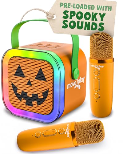 Move2Play, Halloween Karaoke Machine | Spooky Soundtrack & Voice Effects