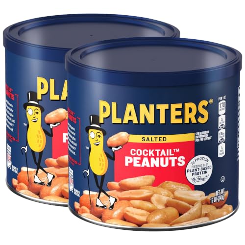 Planters Cocktail Peanuts (12 oz Jar) (Pack of 2) - image 1