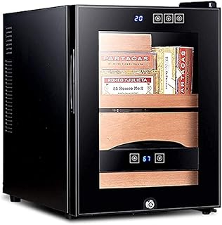 Cigarette Case Humidors Constant Temperature and Humidity Cigar Mini Constant Temperature Refrigerator Office Cigar Small Household Cigar Cabinet
