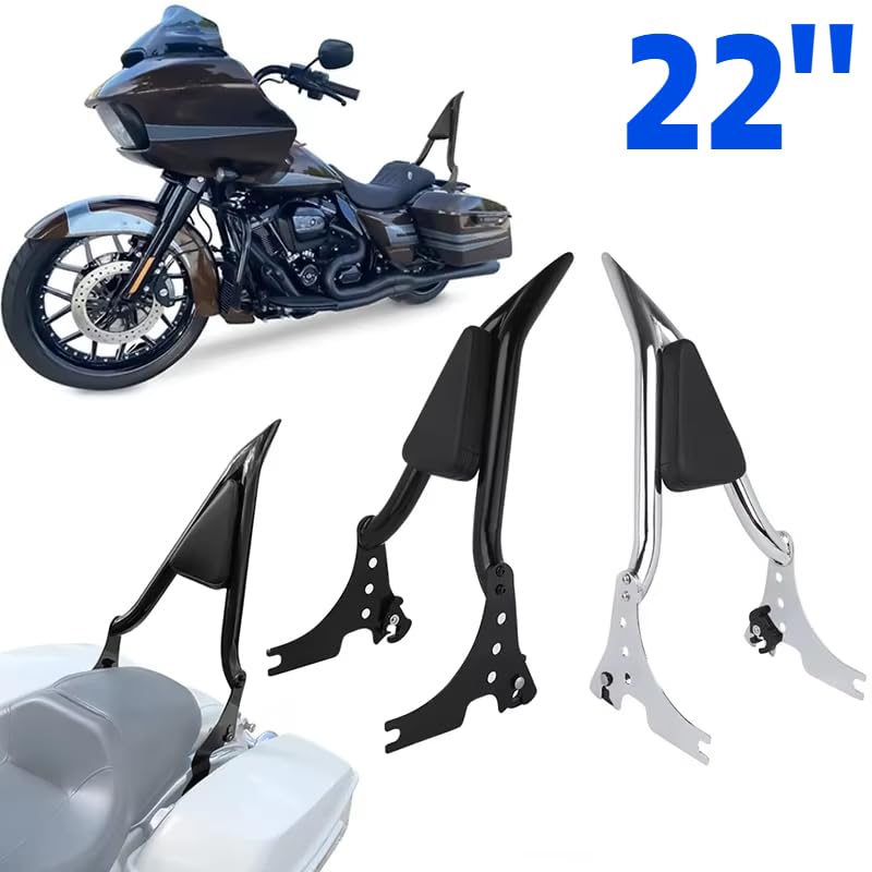 Dossier arrière moto amovible pour voyager en Sportster 1200 883