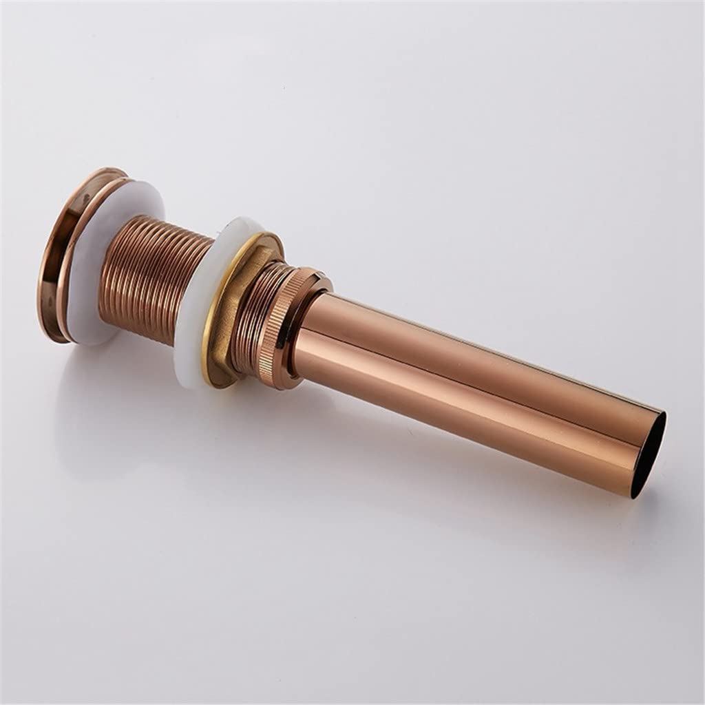Italiano: Drenaggio del lavandino del Bacino di Ottone Drenaggio del -up del lavello con Gli Accessori del Bagno di troppopieno(3-Pack)