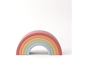 Rainbow Stacker Toy: Build Hand-Eye Skills and Explore the Colorful Archways of Learning