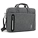 Produktbild Srotek Laptoptasche 17,3 Zoll (43,9 cm) Schultertaschen Wasserdicht Notebooktasche Aktentasche Tasche Umhängetasche für Laptop & Notebook Tablet Männer Damen,Grau