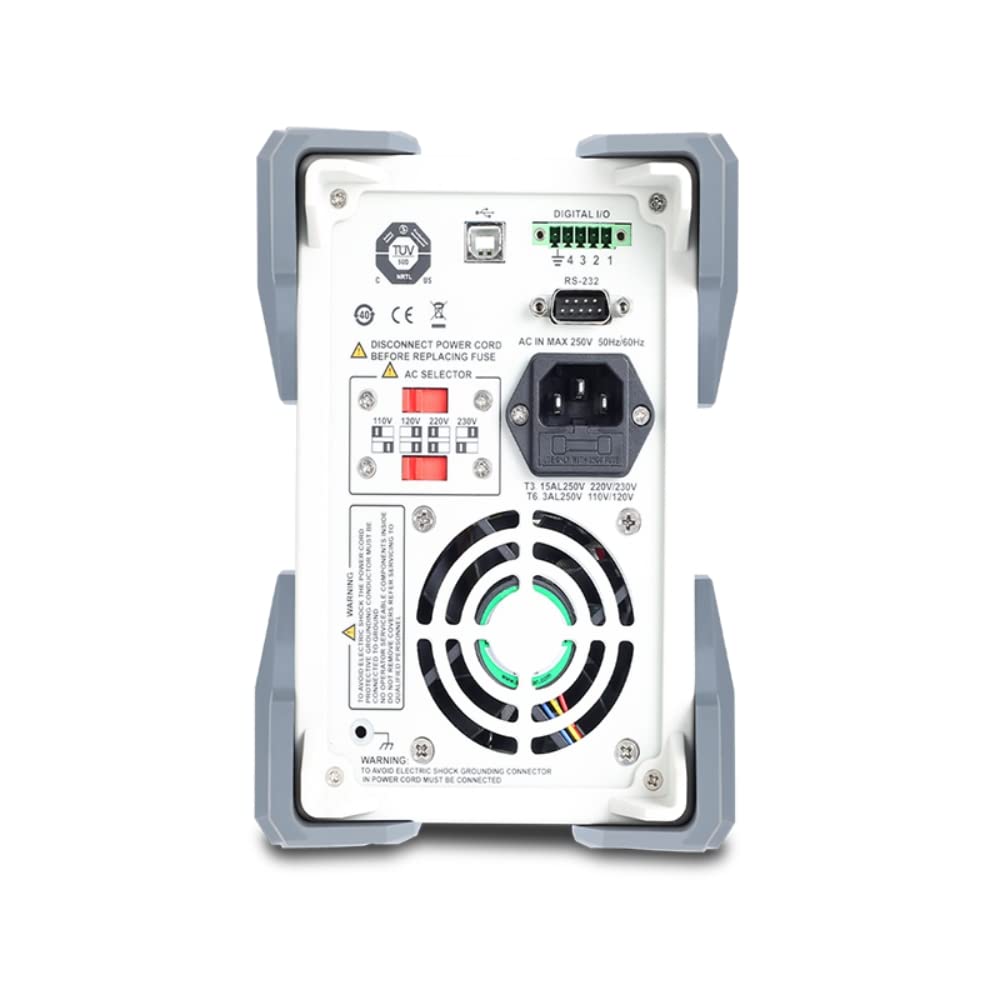UNI-T UDP1306C - Fuente de alimentación de laboratorio DC programable lineal con 1 canal; 192 W; 0-32 V; 0-6 A; resolución de 10 mV/1 mA, precisión de ajuste: tensión: < (0,01% + 3 mV), corriente: ≤